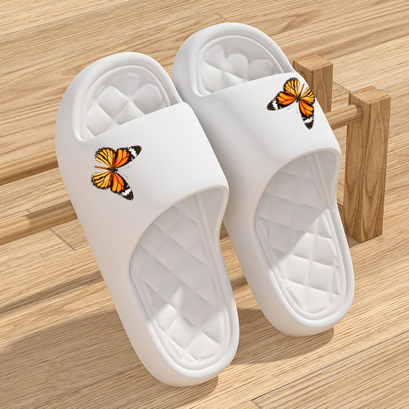 Chinelos Unissex Simples para Mulheres de Casa Leves e Antiderrapantes em EVA, Chinelos de Praia ao Ar Livre com Gravidade Zero