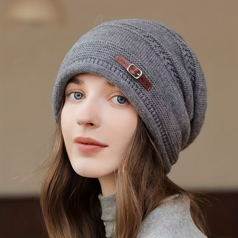Gorro Quente - Gorro de Inverno Leve com Fecho de Fivela Ajustável, Gorro Macio e Elástico para Homens e Mulheres, Atividades ao Ar Livre, Natal, Halloween, Ano Novo - (Lavável à Mão) - Presente Ideal para o Dia da Mãe/Pai, Festivais, Festas