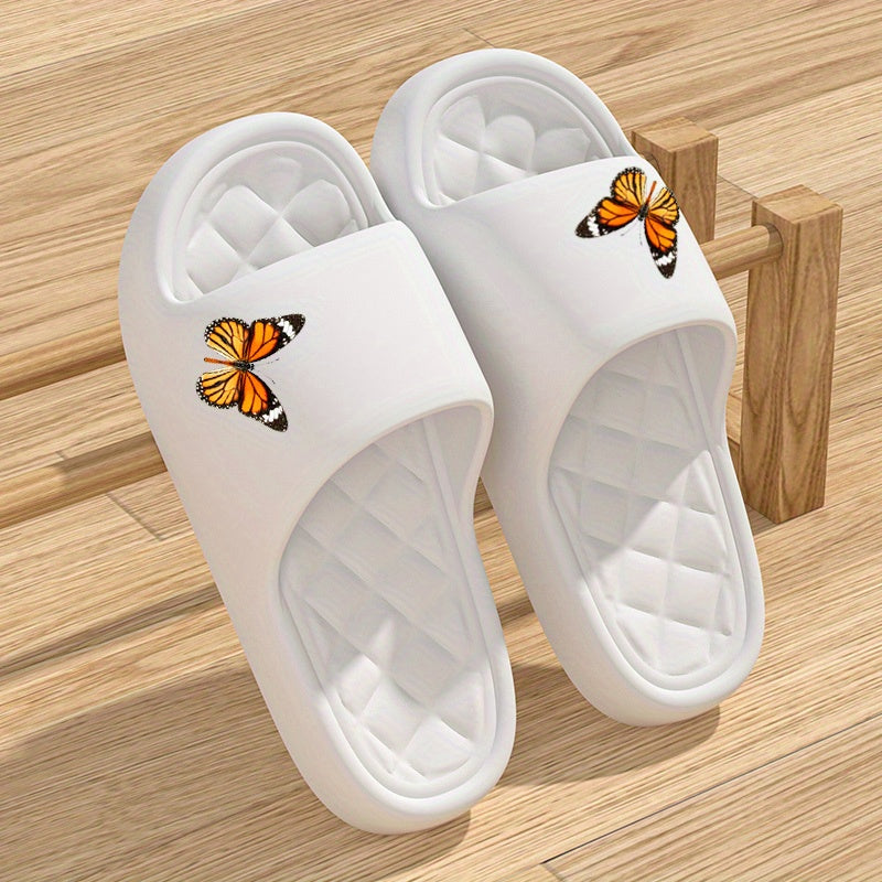 Chinelos Unissex Simples para Mulheres de Casa Leves e Antiderrapantes em EVA, Chinelos de Praia ao Ar Livre com Gravidade Zero