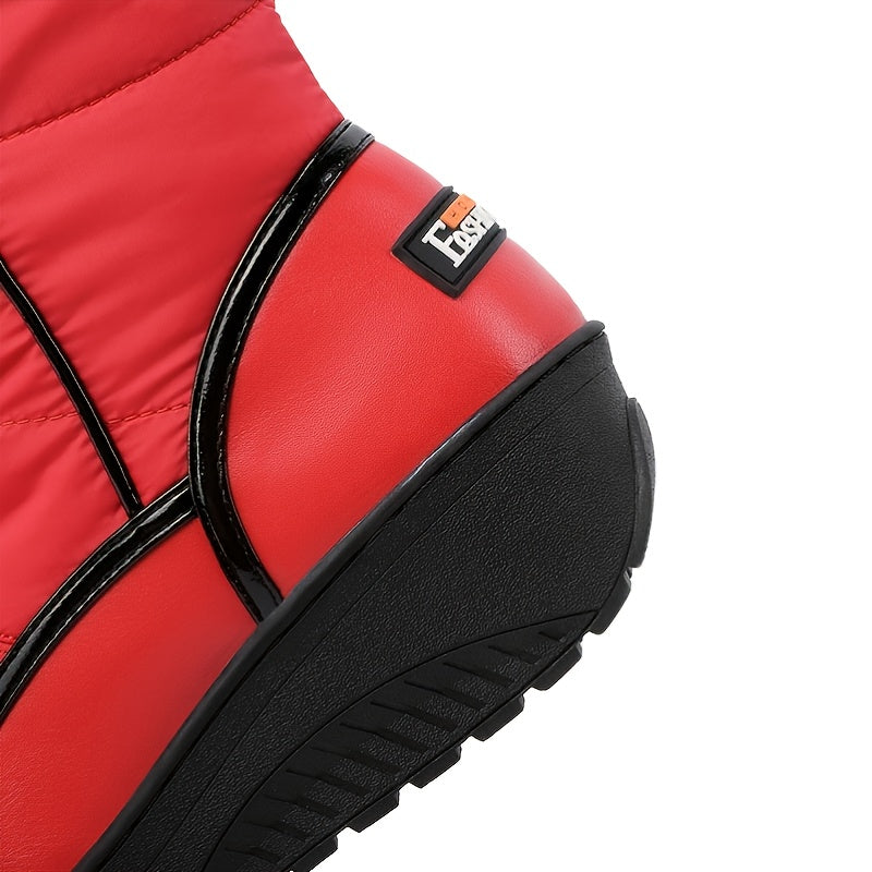 Everyday Mid-Calf Winter Boots – Fleece Lining & Non-Slip Sole