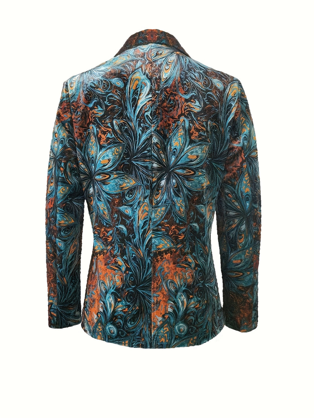 Blazer Casual Feminino de Outono/Inverno 2025 com Estampa Nova e Estilosa