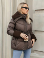 1 Peça Novo Casaco Acolchoado Feminino de Inverno, Casual e Versátil, Presente Perfeito para as Férias