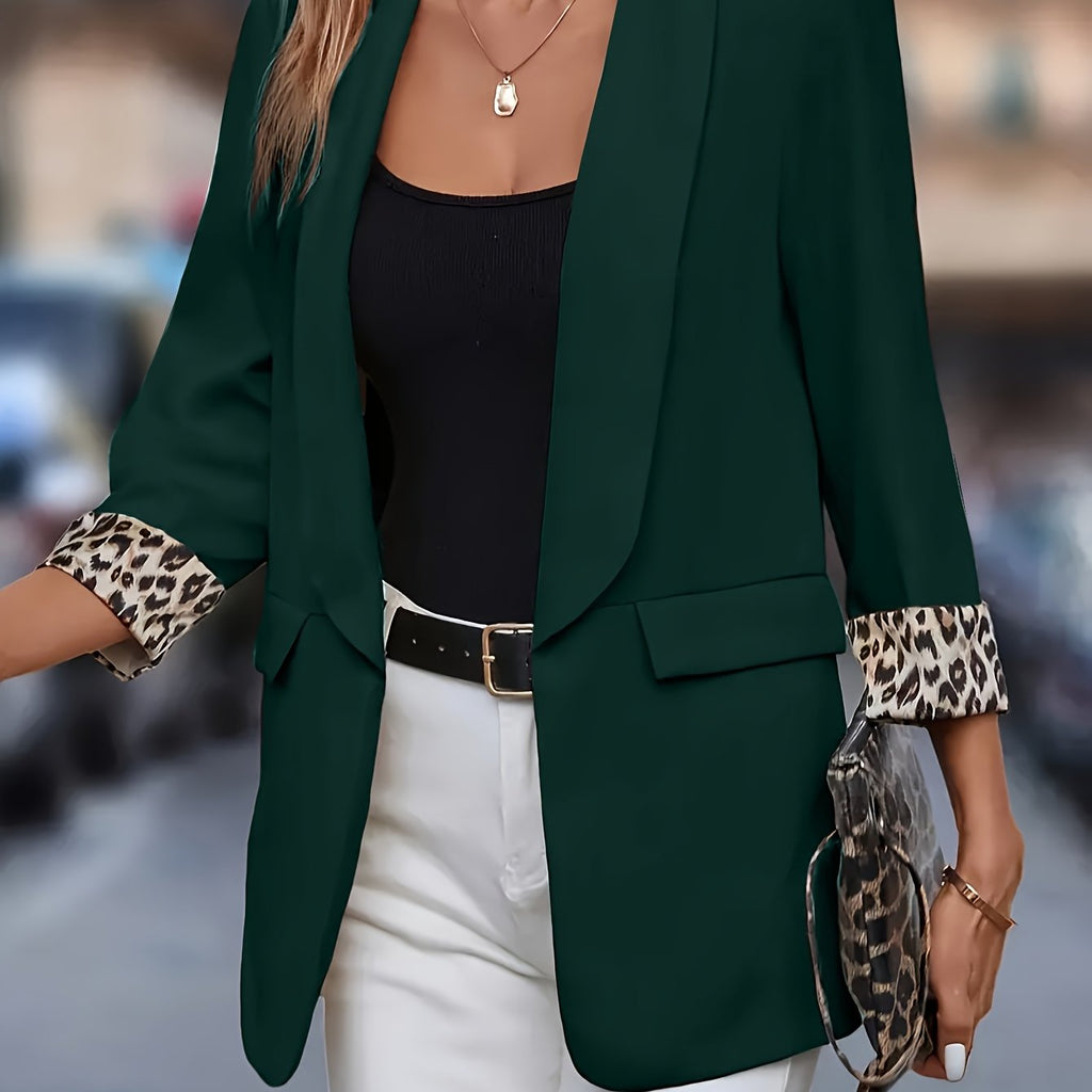 Timeless Black Blazer - Plus Size Women's Jacket