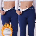 2-Pack High-Waist Thermal Leggings – Buy 1 Get 2