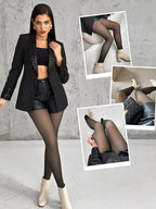 2 Peças - Meias de Base Quentes Antiderrapantes e Resistentes a Arranhões com Forro Polar