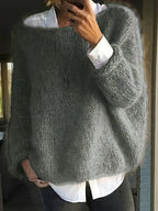 Casaco de Inverno Quente para Mulheres com Gola Barco e Ombro de Fora - Jaqueta de Gola de Manga Longa em Cor Sólida, Casual a Formal, Lavagem à Mão/Limpeza a Seco, Branco/Preto/Marinho/Bege, Blazer Versátil