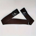 1peça Cinto Elástico Invisível Sem - Cintura Elástica, Confortável para Calças Jeans, Design Unissex, Preto, Estilo Casual, Perfeito para Vestuário Casual, Acessório para Vestuário Casual | Cinto Preto Elegante | Ajuste Confortável