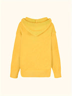 2025 Nova Outono E Inverno Mulher Casual Versátil Cor Sólida Com Cordão Bolsa Capuz Pulôver