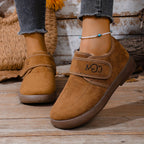 Botas de Inverno Femininas - Fecho Slip-On, Sola de Borracha Antiderrapante, Palmilha Acolchoada - Botas Quentes para Clima Frio para Uso Diário, Viagens, Presente de Halloween Para Mulheres, Botas de Inverno Femininas, Calçado de Festa, Design de Biqueira Redonda, Construção Durável, sola antiderrapante