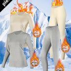 Women's Thermal 4-Piece Set with Plush Lining