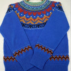 Elegant Color Block Knit Sweater for Women