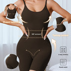 Sleek Black Shaping Bodysuit