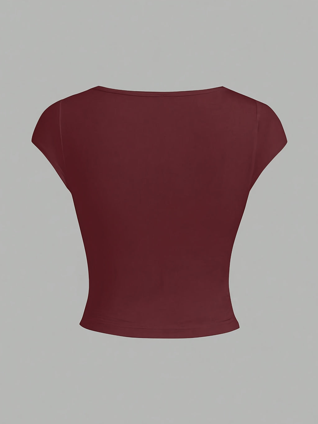 Top Curto Sexy Decote em V Profundo | Alta Elasticidade, Colete Preto Sólido Sem Mangas, Versátil para Todas as Estações, Roupa Casual e de Noite, Design Slim Fit