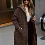 Urban Grace Hooded Quilted Winter Jacket
