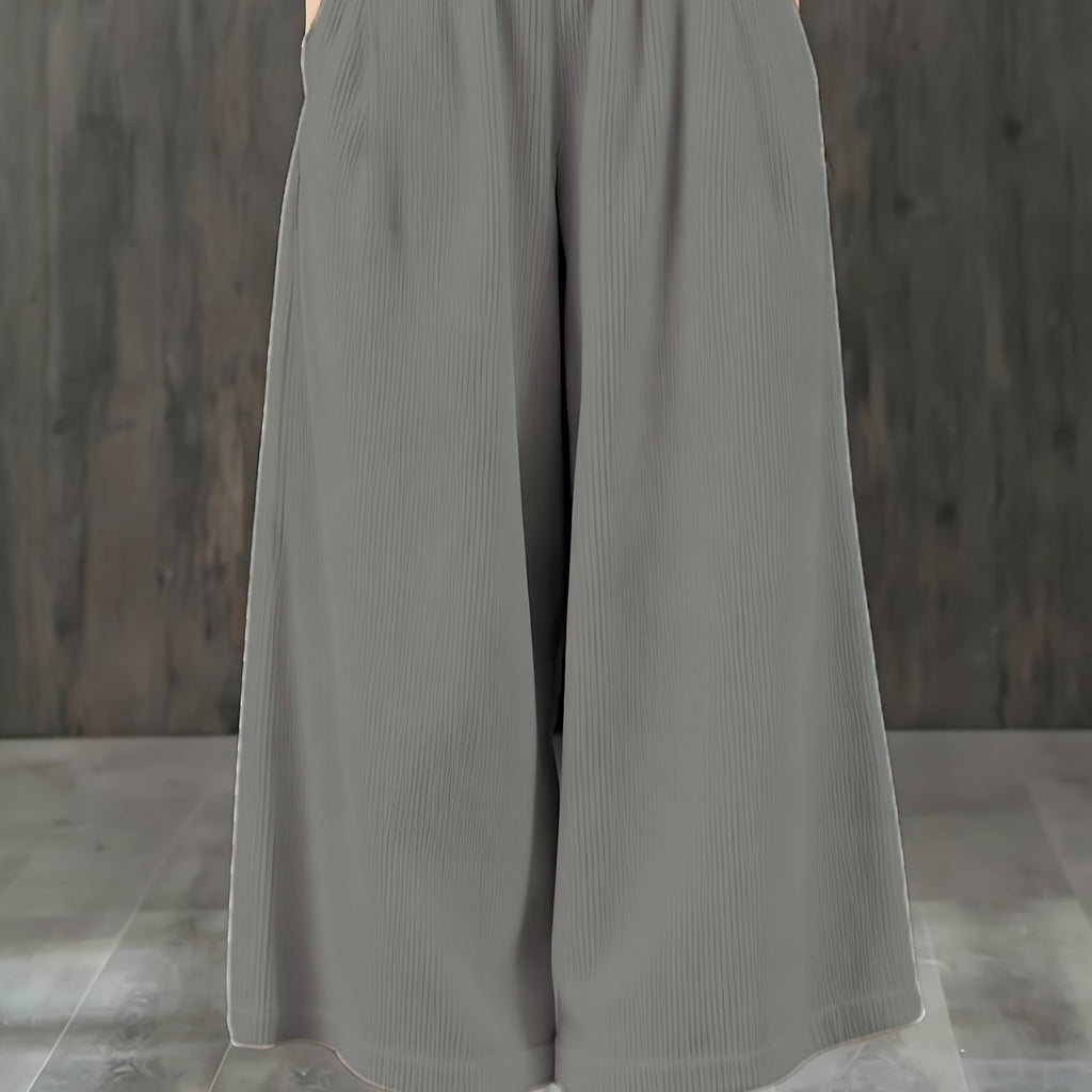 Wide-Leg Corduroy Pants - Effortless Elegance for Every Occasion