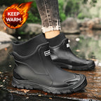 Botas de Neve Femininas da Moda, Botas Curtas Desportivas, Botas de Chuva Unisexo para Exterior com Forro de Lã e Aquecimento Antiderrapante Espesso para Caminhadas e Viagens de Inverno, Presente de Natal Perfeito