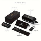 KINGSEVEN Design de Armação Redonda para Negócios, Adequada para Tendências de Moda Feminina, Armação Decorativa em Liga, Ideal para Uso Diário, Fotografia, Festas e Acessórios, Presente Exclusivo de Moda