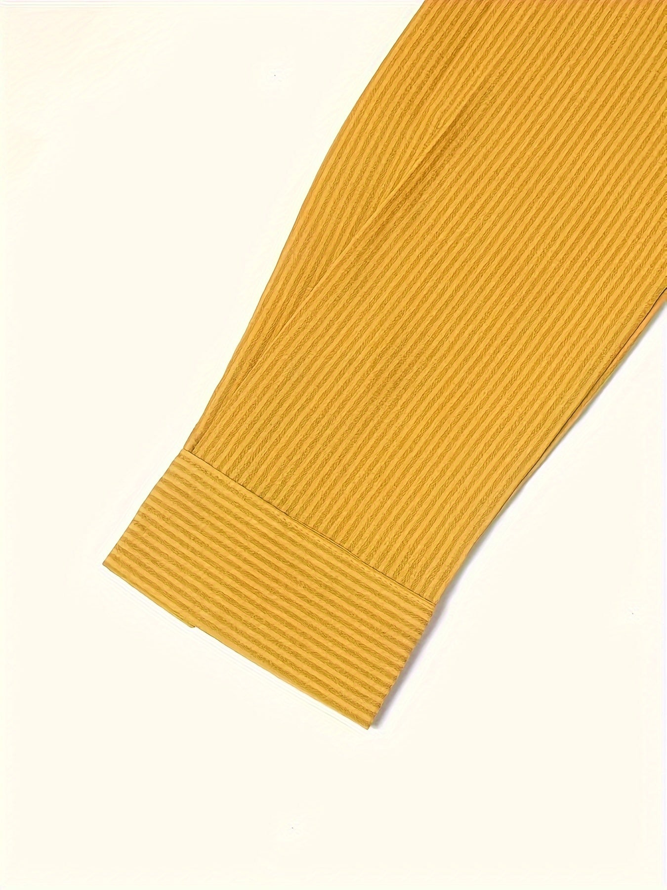 Blusa Com Botão Lateral Sólido, Blusa Com Colar Boho E Mangas Enroláveis, Roupas Femininas