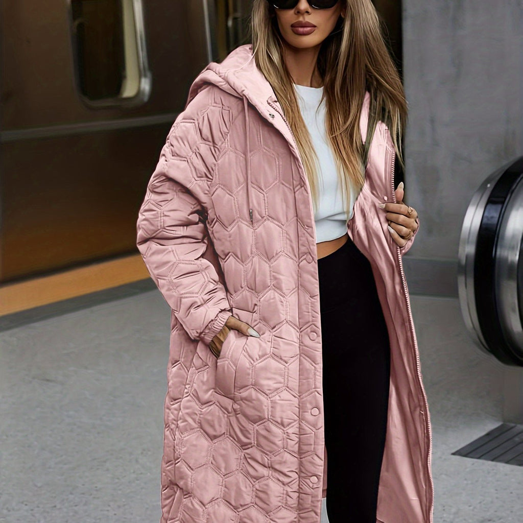 Urban Grace Hooded Quilted Winter Jacket