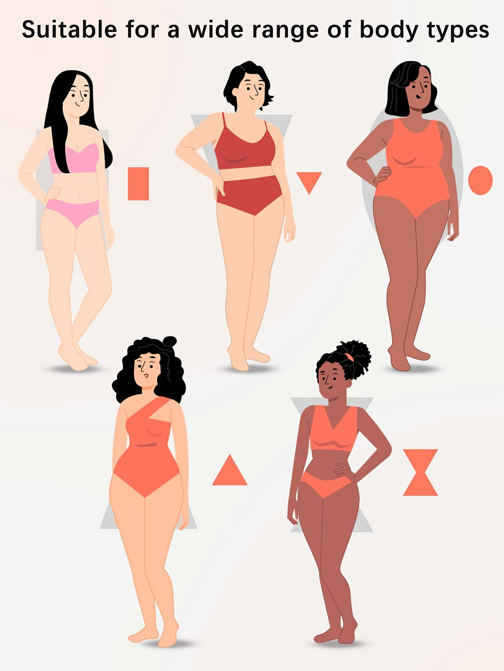 Conjunto de 3 Body Shapers Plus Size Sem Costura em Preto, Marrom e Bege - Alças Ajustáveis para Encaixe Perfeito, Controle de Barriga & Elevação de Bumbum, Fecho de Encaixe com Botões, Tecido de Nylon Elástico, Roupas Plus Size