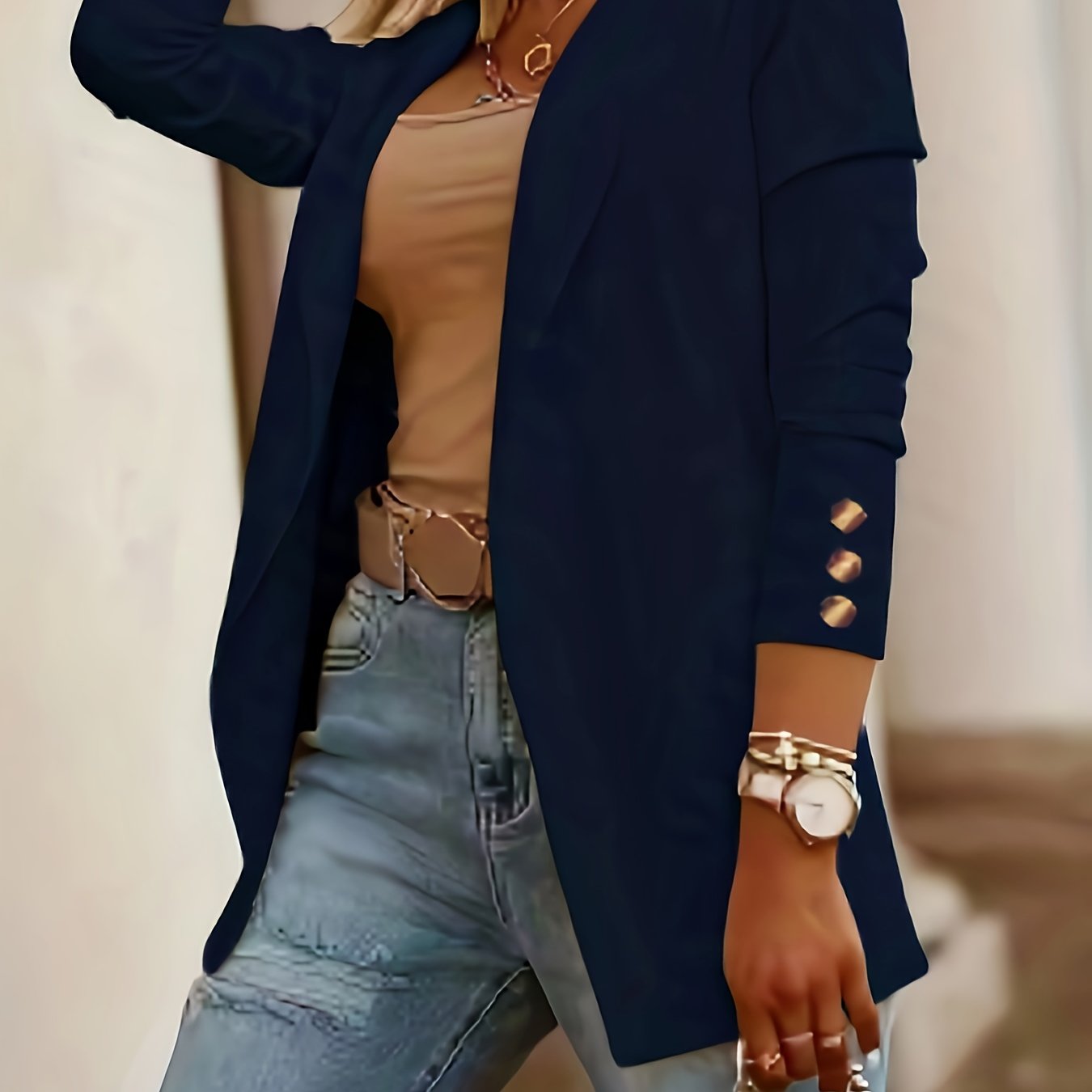 Timeless Minimalist Women's Blazer