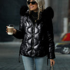Chic Women's Detachable Hood Coat | Winter Fashion Essential