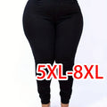 High-Waisted Plus Size Skinny Jeans with Tummy Control