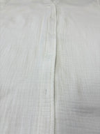 Tamanho grande - Roupas femininas de tamanho grande europeu e americano, camisas de manga comprida com bolsos para outono e inverno, camisas soltas de cor sólida com gola.