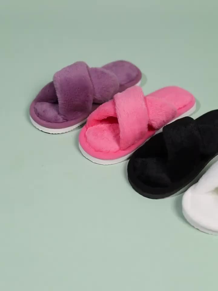 Chinelos de Interior Aveludados para Mulher | Sapatos Macios Confortáveis e Quentes com Sola Macia, 7 Cores Disponíveis, Para Usar em Todas as Estações, Adequados para Casais em Interiores e Exteriores, Estilo Casual, Cor Sólida, Parte Superior e Palmilha em Tecido, Sola EVA, Design Slip-on