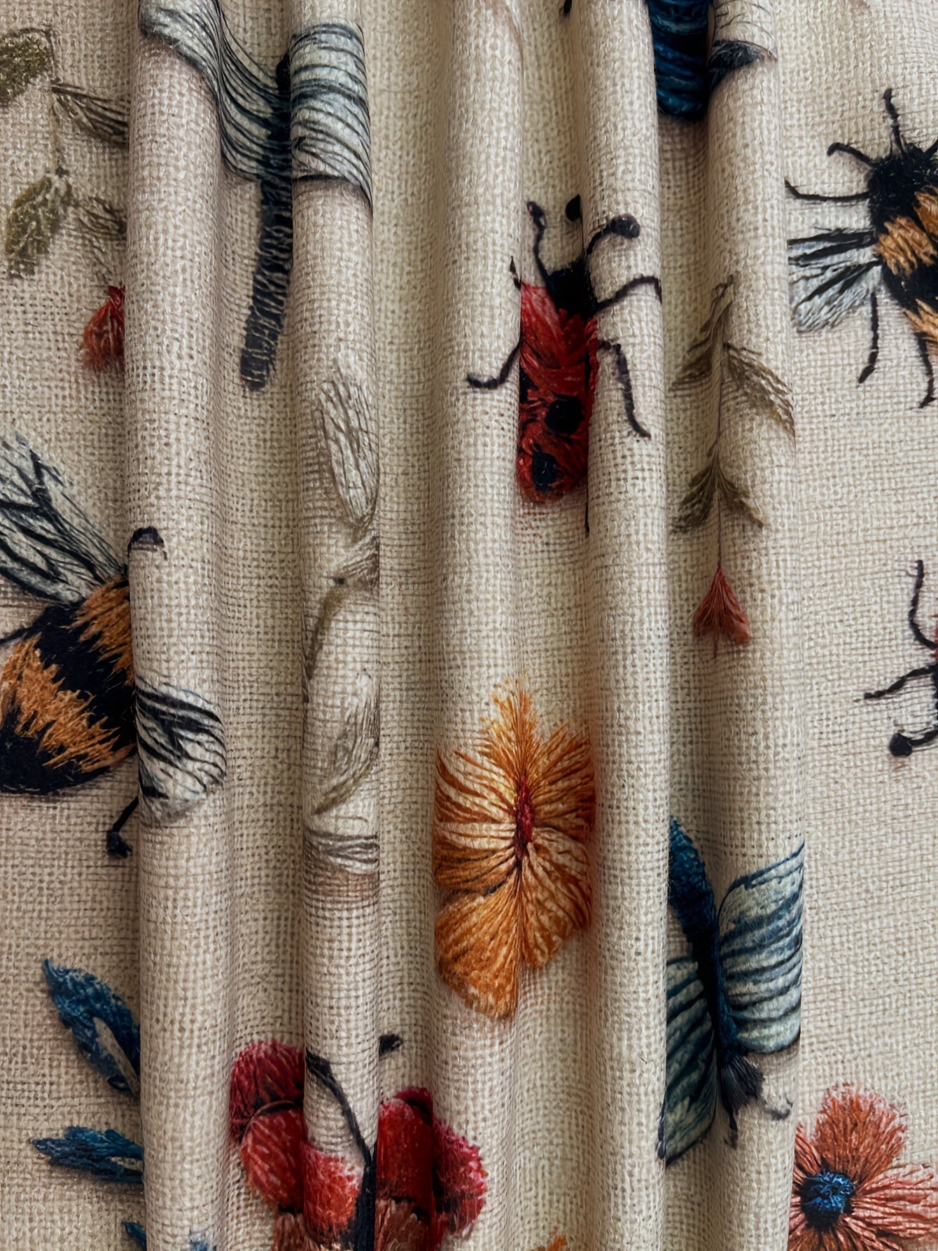 (Impressão Digital 2D) [Estampa Total] [Leve] [Suéter] Suéter de Malha Leve com Estampa Completa de Insetos, Gola Redonda Casual e Manga Longa, Moda Feminina