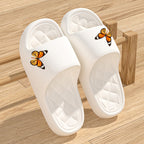 Chinelos Unissex Simples para Mulheres de Casa Leves e Antiderrapantes em EVA, Chinelos de Praia ao Ar Livre com Gravidade Zero