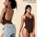 Seamless Backless Shapewear Bodysuit - Tummy Control Essential