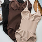 Seamless Plus Size Body Shaper Set - Adjustable Straps, Tummy Control & Butt Lift