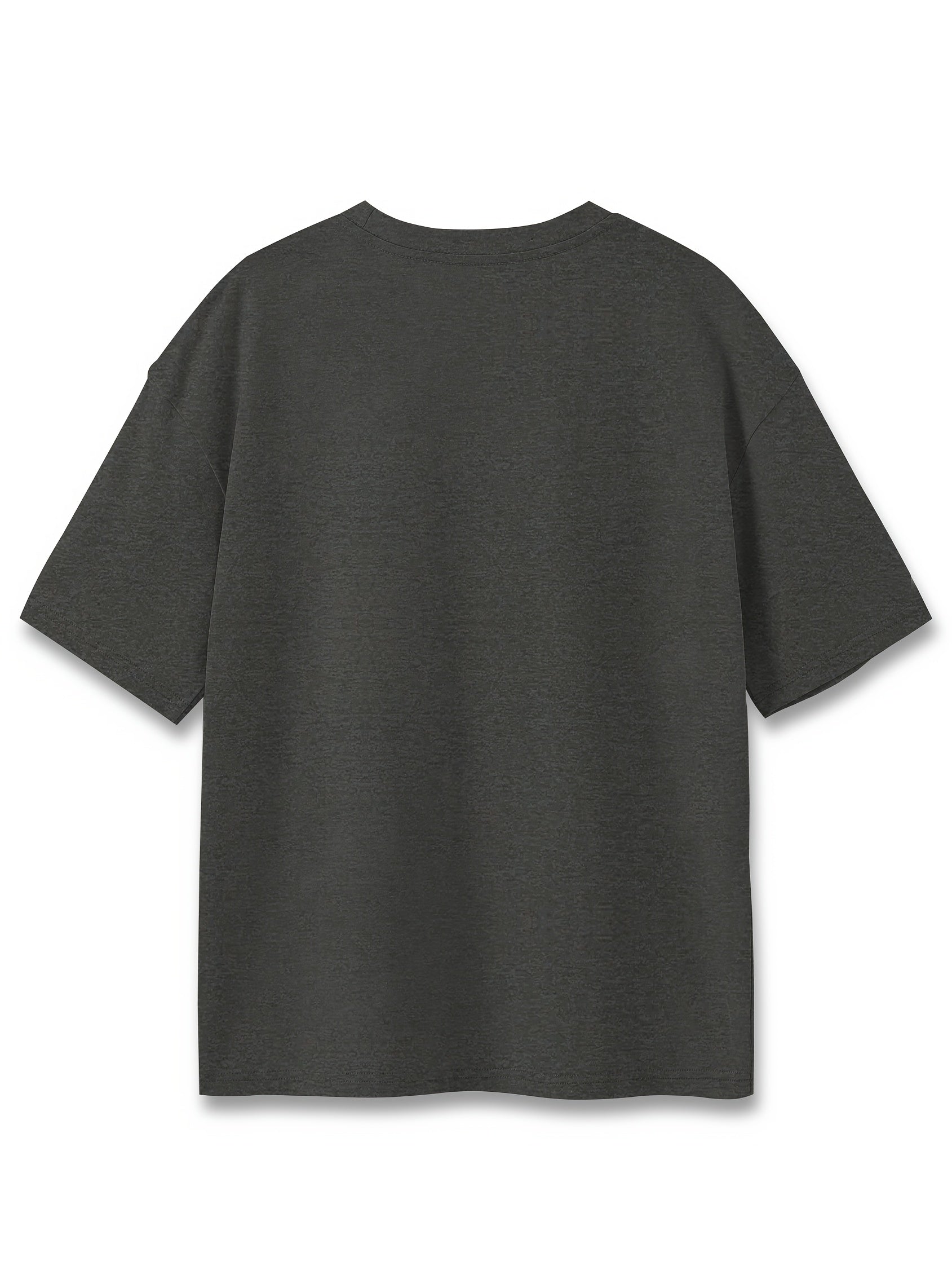 Camiseta Casual Feminina Plus Size Manga Curta Gola Redonda - Estampa de Bruxa e Celestial com Slogan "Wicked Changed for Good", Tecido Elástico Médio, Lavável em Máquina, Moda Verão, Vestuário Descontraído