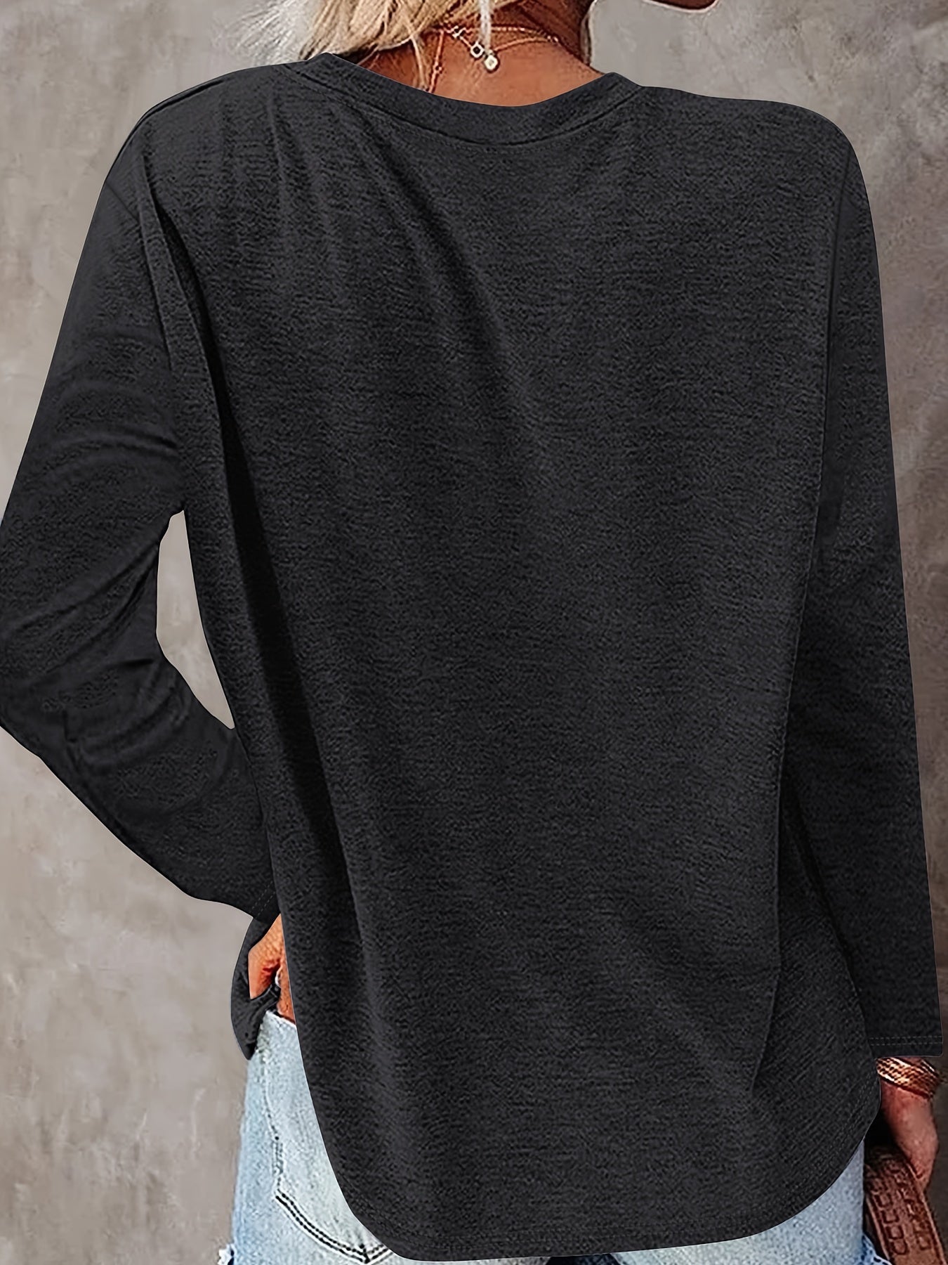 SHIMIDA Camiseta de Manga Longa com Estampa Elegante de Girassol - Blusa de Girassol e Folhas, Gola Redonda para Todas as Estações, Lavável na Máquina, Uso Casual e Sofisticado, Camisa Não Floral para Looks o Ano Todo (Compatível com prova virtual)