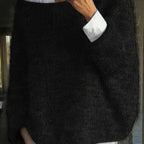 Elegant Off-Shoulder Winter Sweater for Women