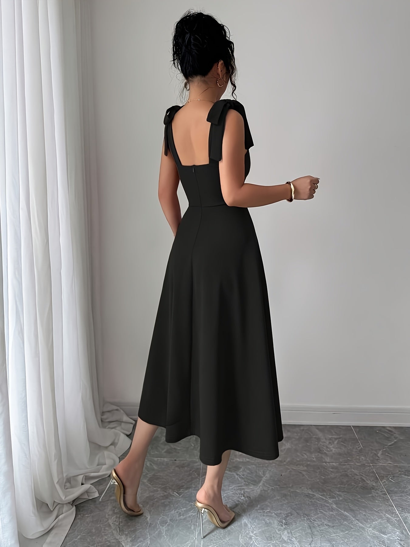 Elegant A-Line Sleeveless  - Versatile & Timeless
