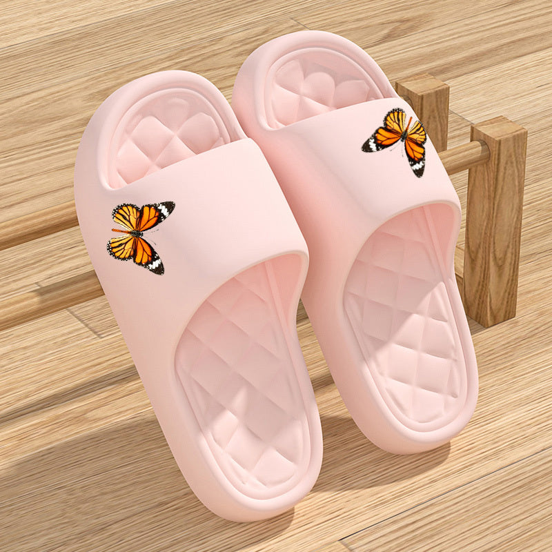 Chinelos Unissex Simples para Mulheres de Casa Leves e Antiderrapantes em EVA, Chinelos de Praia ao Ar Livre com Gravidade Zero