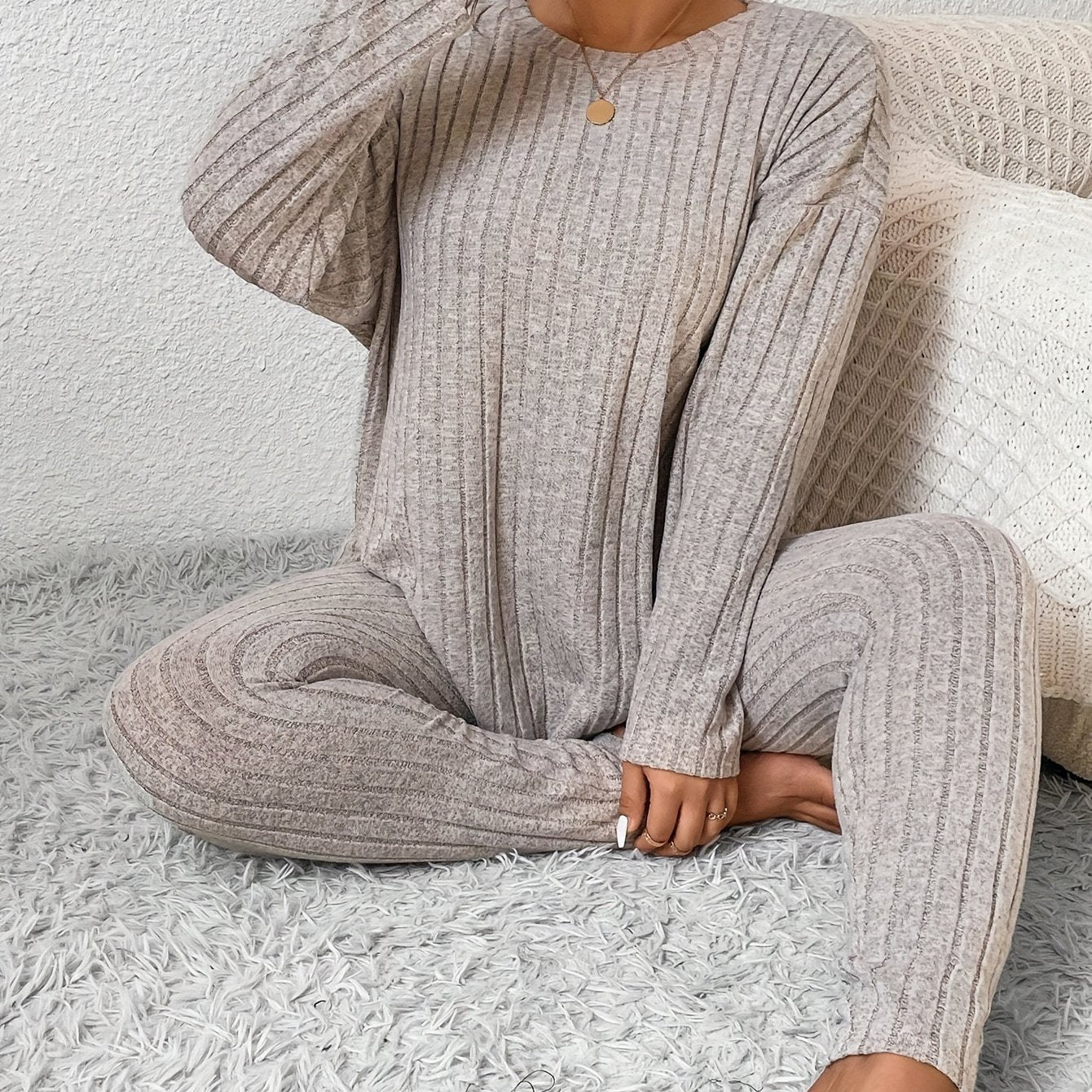 Elegant Minimalist Women's Pajama Set