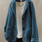 Effortless Allure: Plus Size Long Sleeve Blazer