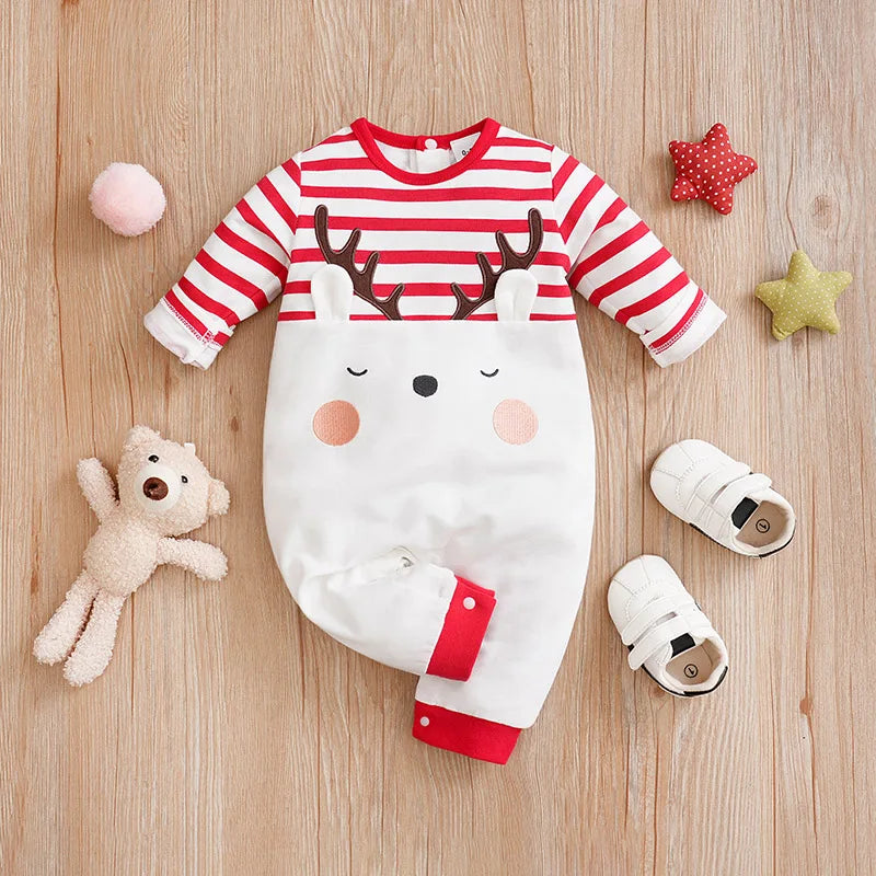 SnuggleFest: Cozy Christmas Baby Rompers