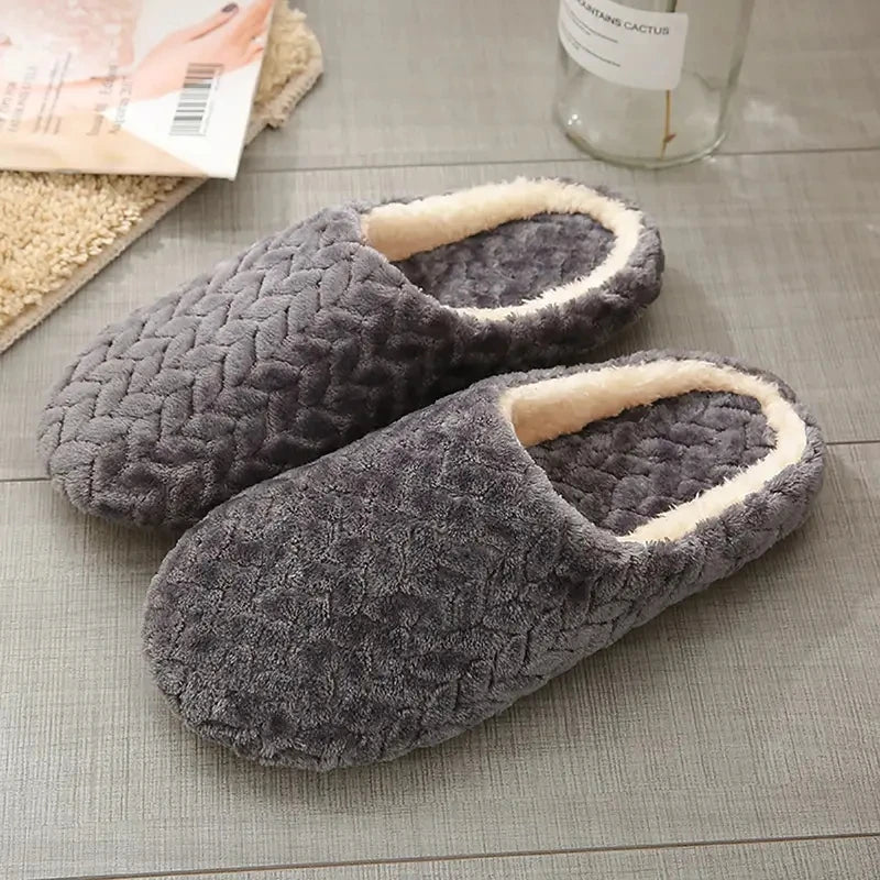 Cozy Fluffy Indoor Slippers - Soft & Lightweight Comfort