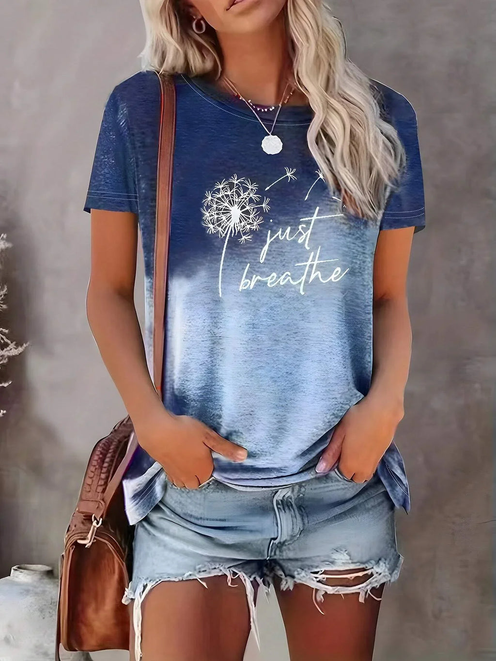 Chic Heart Print Oversized T-Shirt for Women