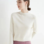Elegant Women's Woolen Sweater - Warmth & Style