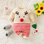SnuggleFest: Cozy Christmas Baby Rompers