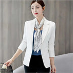 Elegant Minimalist Women's Blazer - Slim Fit