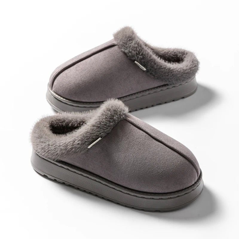 Cozy Fluffy Slippers - Anti-Slip Warmth for Winter