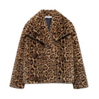 Elegant Faux Fur Women's Jacket - Cozy & Stylish