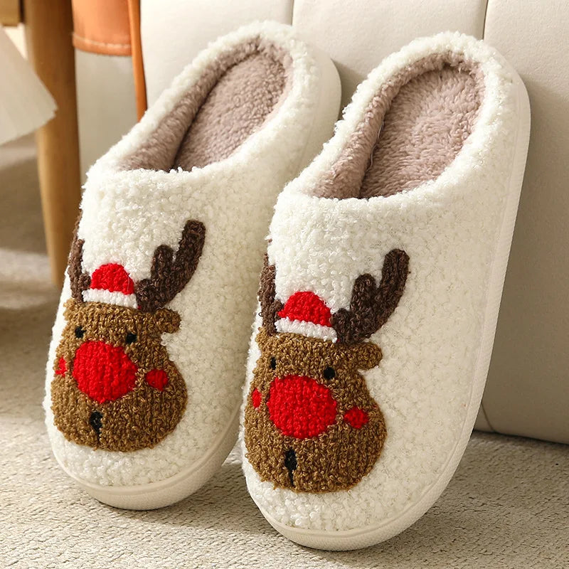 Cozy Gingerbread Christmas Women’s Slippers