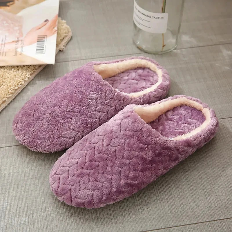 Cozy Fluffy Indoor Slippers - Soft & Lightweight Comfort